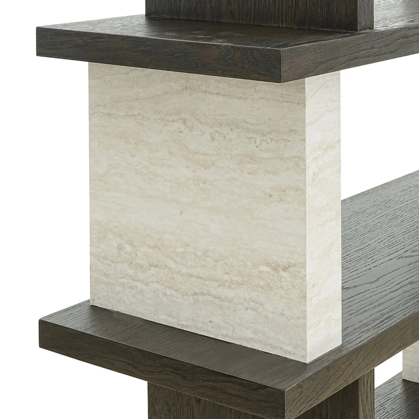 Richmond Wandkast Waldorf Donkerbruin/Stone 120x200cm
