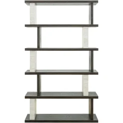 Richmond Wandkast Waldorf Donkerbruin/Stone 120x200cm