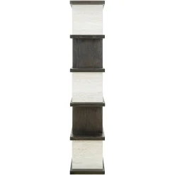 Richmond Wandkast Waldorf Donkerbruin/Stone 120x200cm
