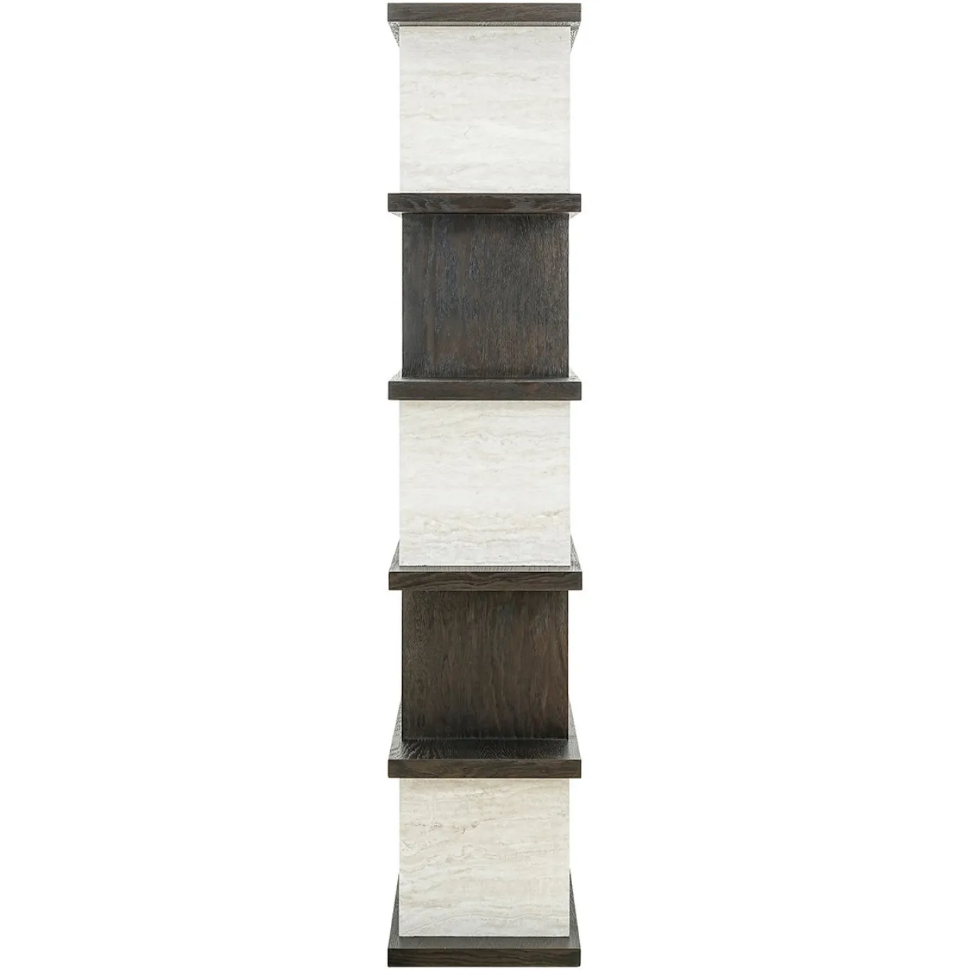 Richmond Wandkast Waldorf Donkerbruin/Stone 120x200cm