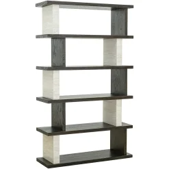 Richmond Wandkast Waldorf Donkerbruin/Stone 120x200cm