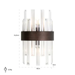 Richmond Wandlamp Avan Bronze