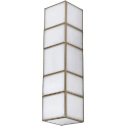 Richmond Wandlamp Livia Brass Antique Groot