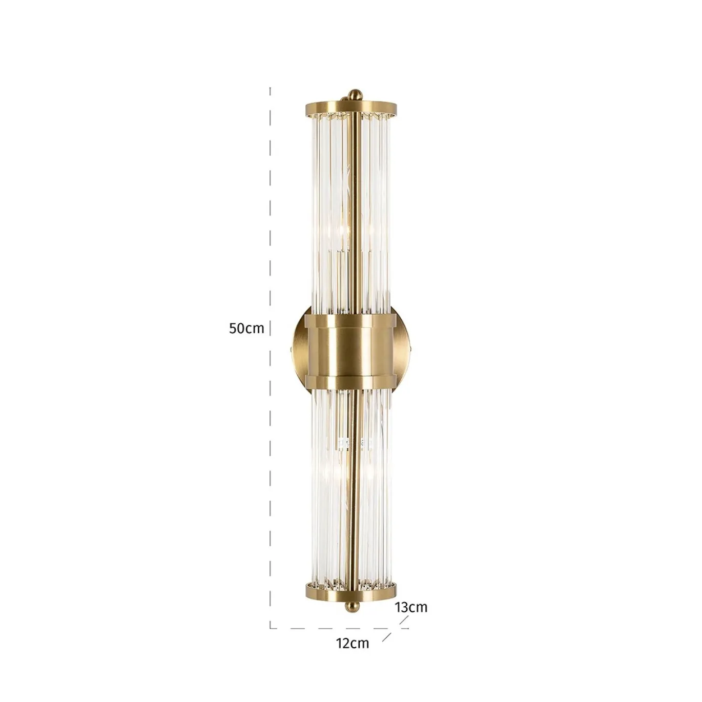 Richmond Wandlamp Lyan Brass