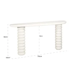 Richmond Wandtafel Bloomstone Ribbel 170cm