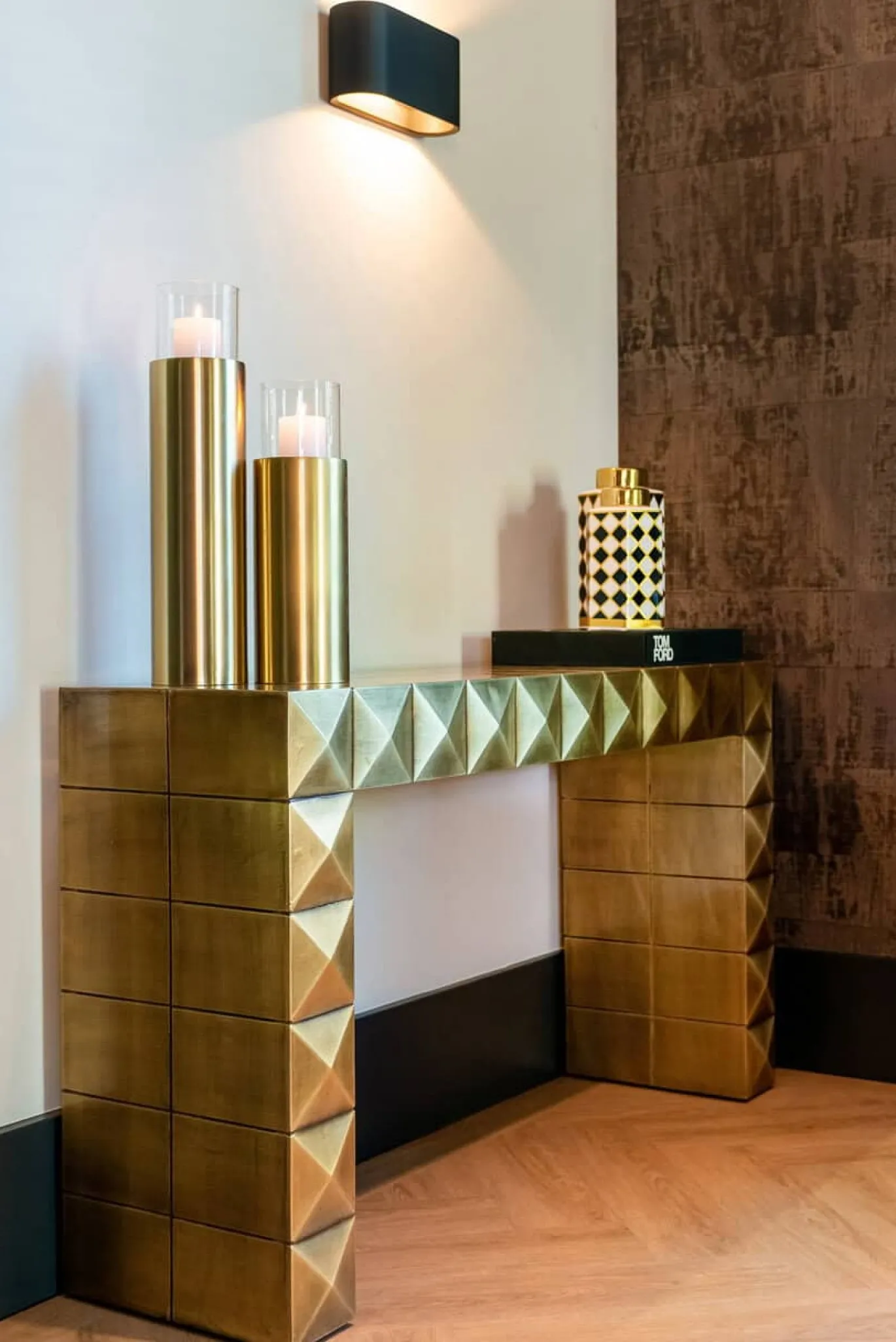 Richmond Wandtafel Collada Brushed Goud