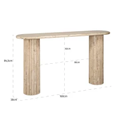 Richmond Wandtafel La Cantera Ovaal