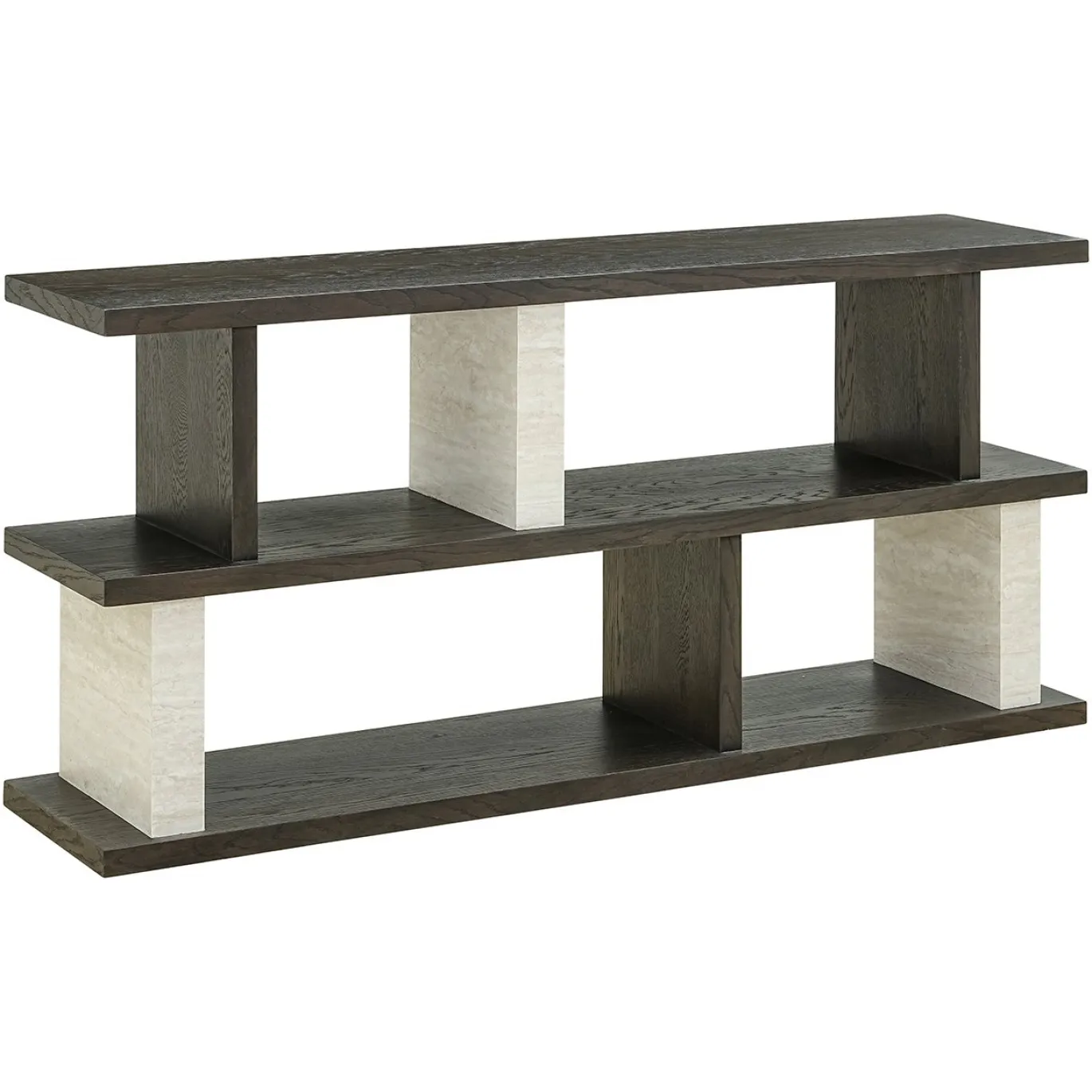 Richmond Wandtafel Waldorf Donkerbruin/Stone 170cm