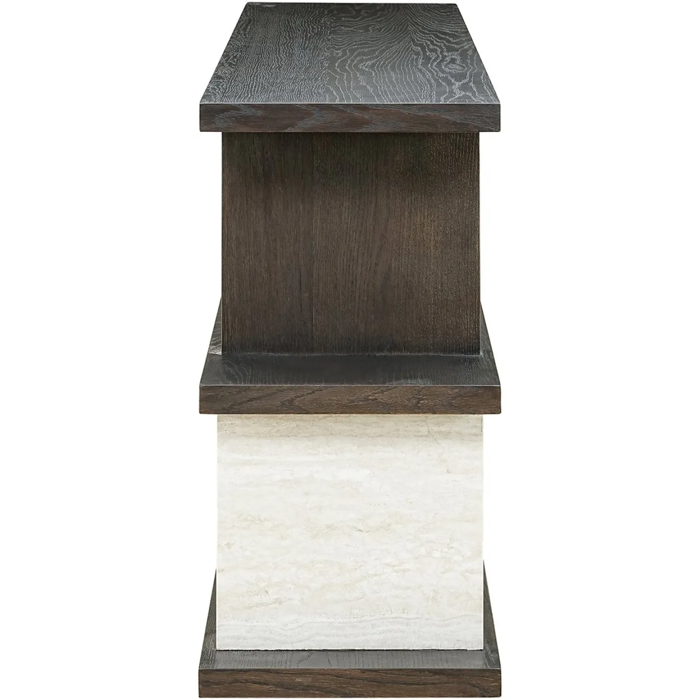 Richmond Wandtafel Waldorf Donkerbruin/Stone 170cm