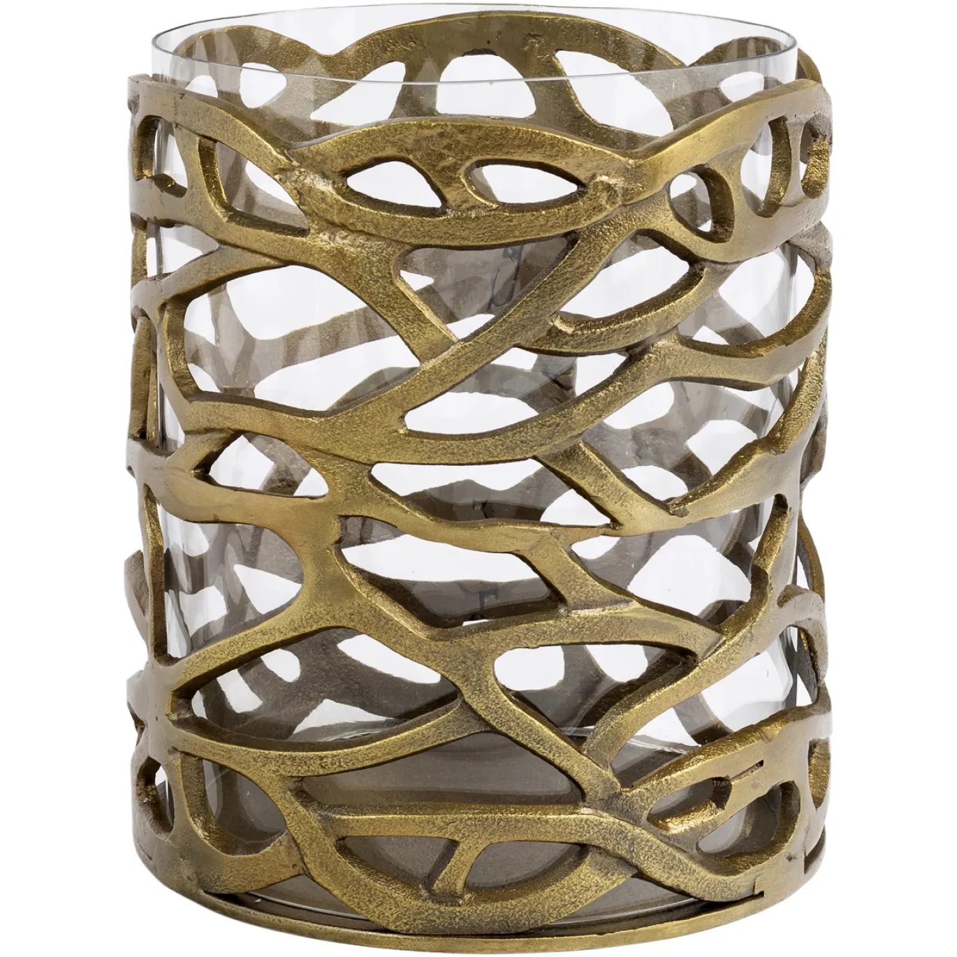 Richmond Windlicht Mase Brass Antique
