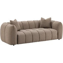 Richmond 3-zitsbank Hogan Mocca Chunky Fire Retardant