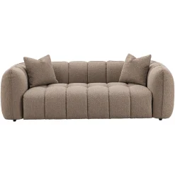 Richmond 3-zitsbank Hogan Mocca Chunky Fire Retardant
