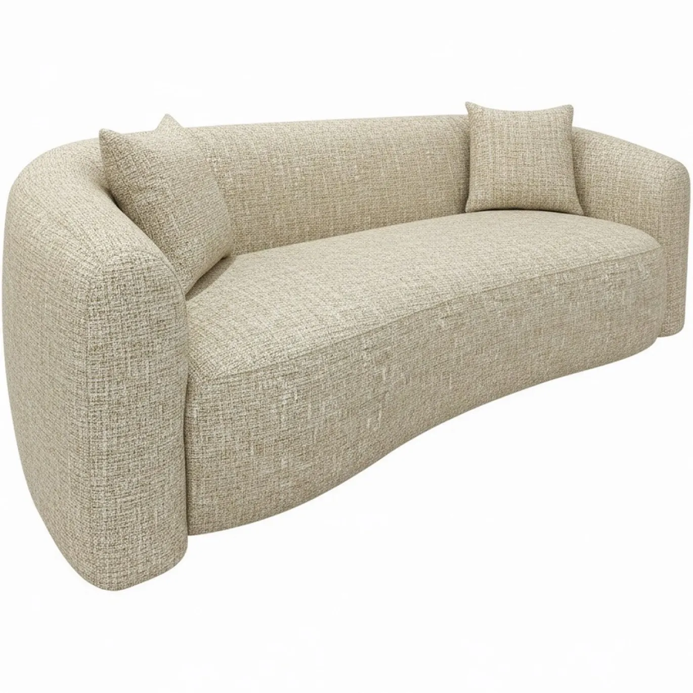 Richmond 3-Zitsbank Luxandra Zand Tweed