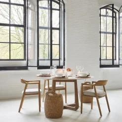 Rivièra Maison Armstoel Puglia Eikenhout