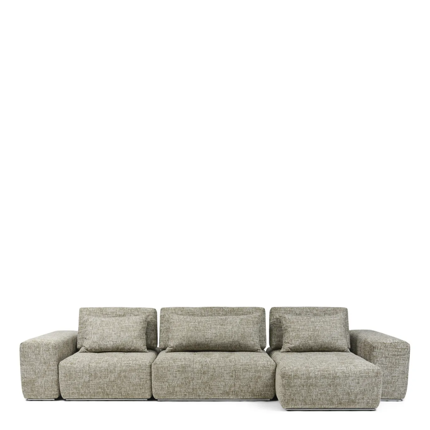 Rivièra Maison Bankelement The Mark II Armleuning Tweed Lichtgroen