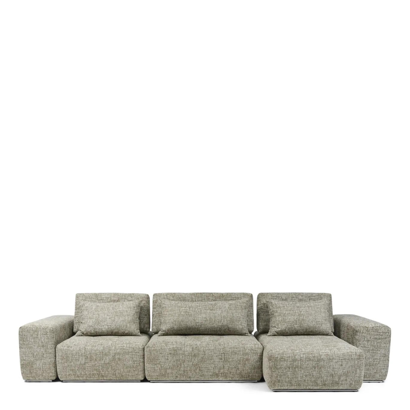 Rivièra Maison Bankelement The Mark II Midden XL Tweed Lichtgroen