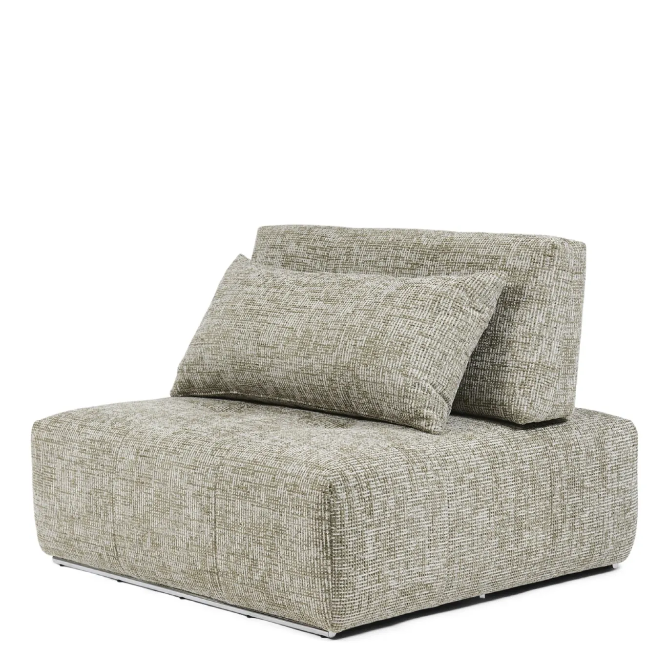 Rivièra Maison Bankelement The Mark II Midden XL Tweed Lichtgroen