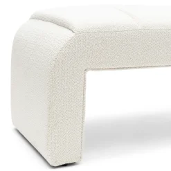 Rivièra Maison Bankje Brera Bouclé Wit