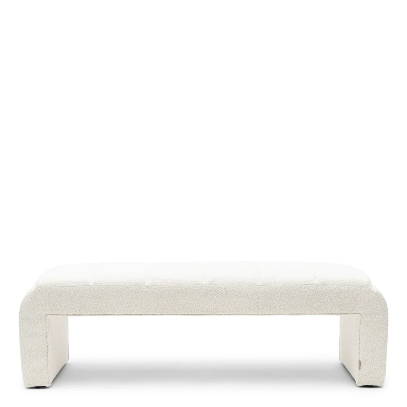 Rivièra Maison Bankje Brera Bouclé Wit