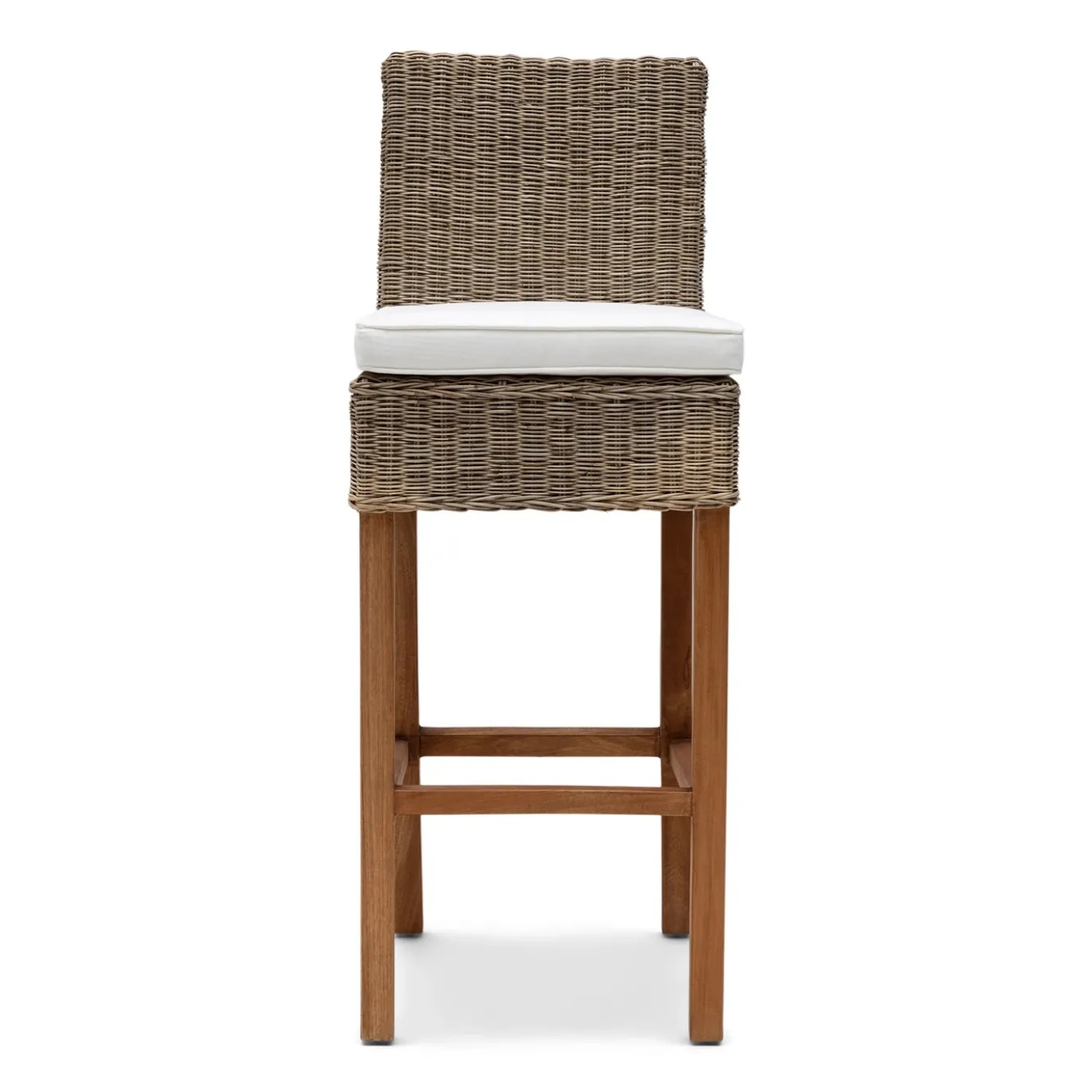 Rivièra Maison Barstoel Rustic Rattan Grijs
