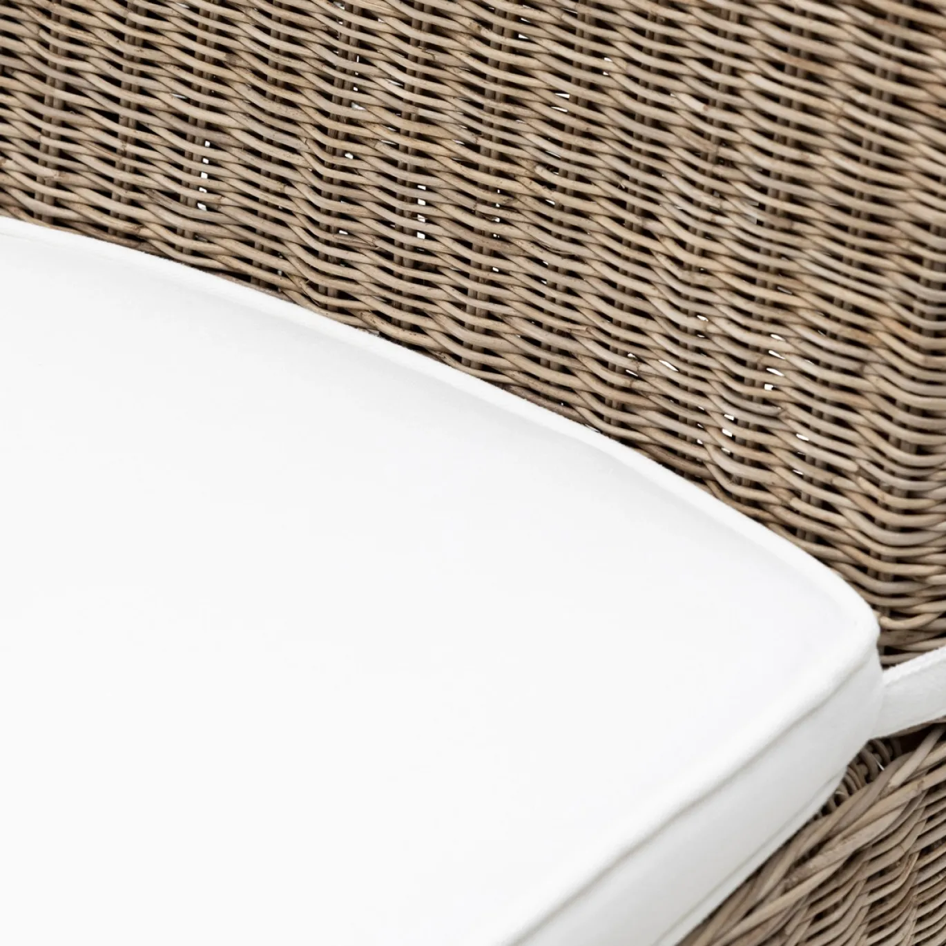 Rivièra Maison Barstoel Rustic Rattan Grijs