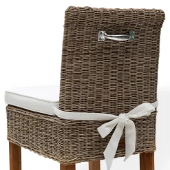 Rivièra Maison Barstoel Rustic Rattan Grijs