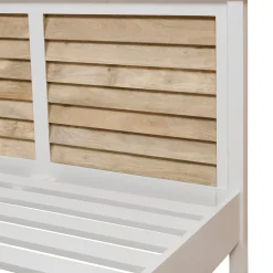 Rivièra Maison Bedframe Pacifica Wit/Naturel 180x200cm
