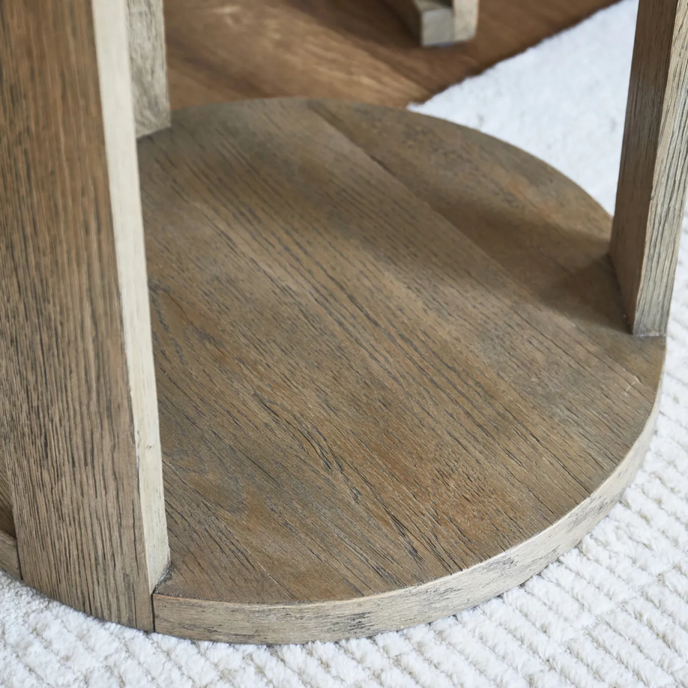 Rivièra Maison Bijzettafel Astoria Naturel Set van 2