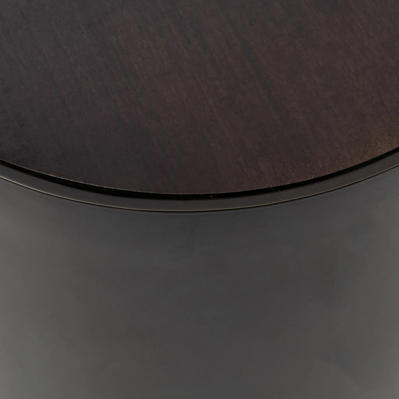 Rivièra Maison Bijzettafel Hollywood Hills Zwart Ø40cm