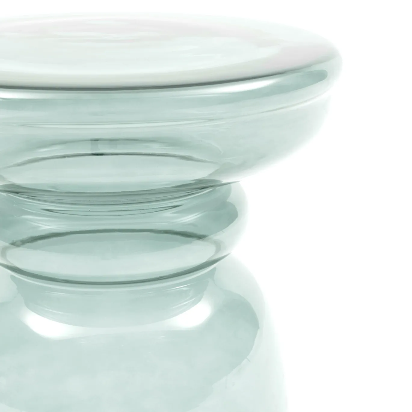 Rivièra Maison Bijzettafel Venice Glas Aqua