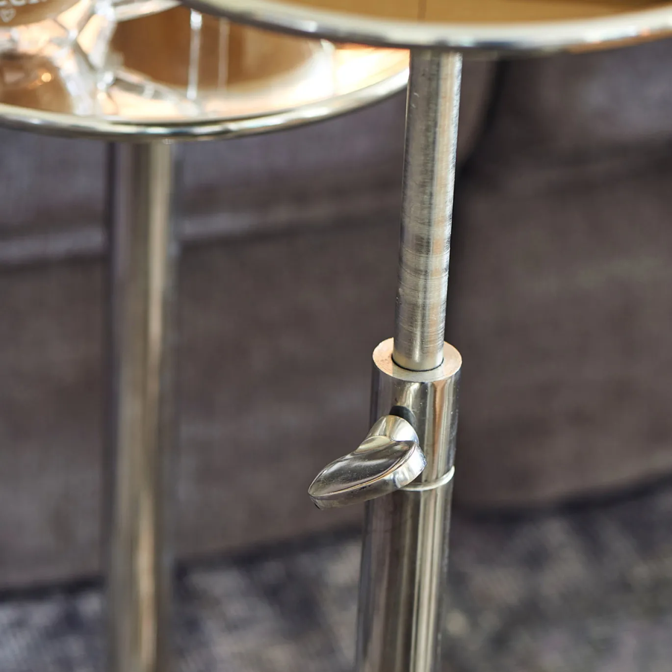 Rivièra Maison Bijzettafel Venice Verstelbaar Zilver M