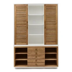 Rivièra Maison Buffetkast Lake House Bruin/Wit XL