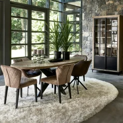 Rivièra Maison Buffetkast The Hoxton Bruin/Zwart Large