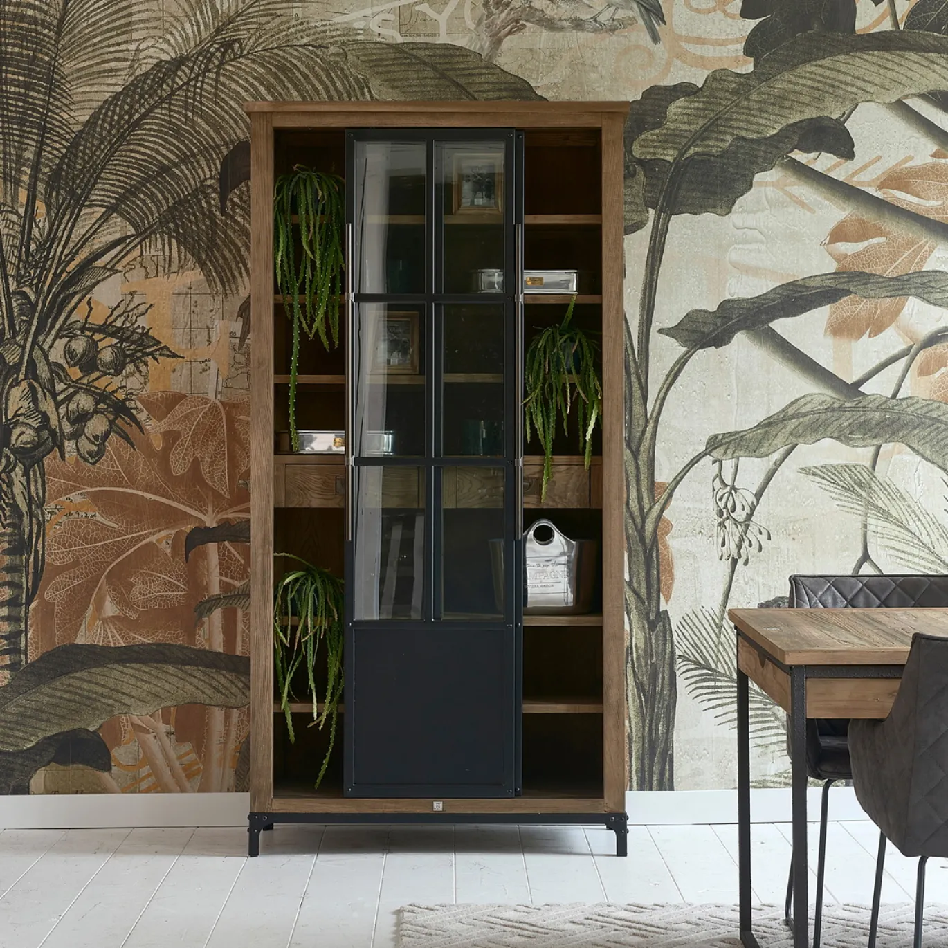 Rivièra Maison Buffetkast The Hoxton Bruin/Zwart Large