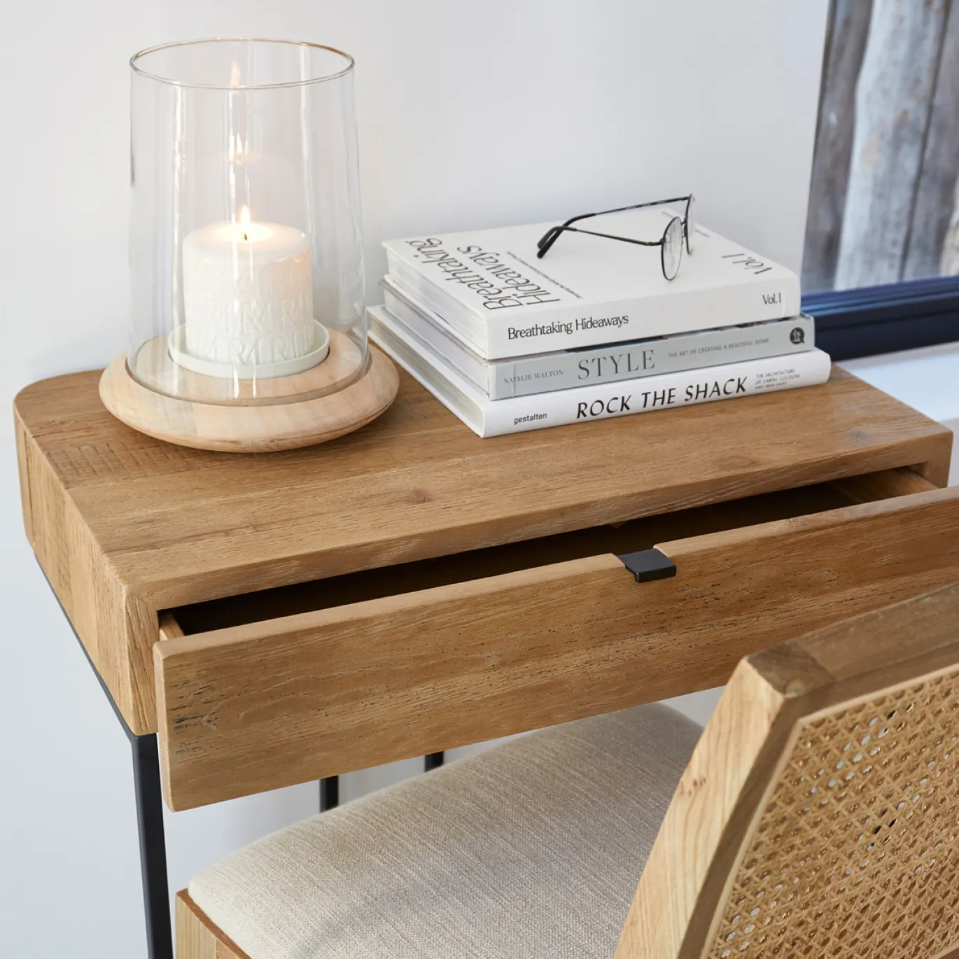 Rivièra Maison Bureau Acorn Naturel 65cm