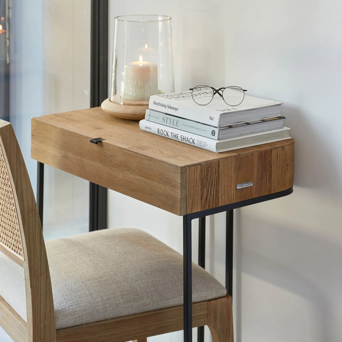 Rivièra Maison Bureau Acorn Naturel 65cm