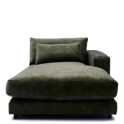Rivièra Maison Chaise Longue Element Stephen Rechts Fluweel Groenblauw