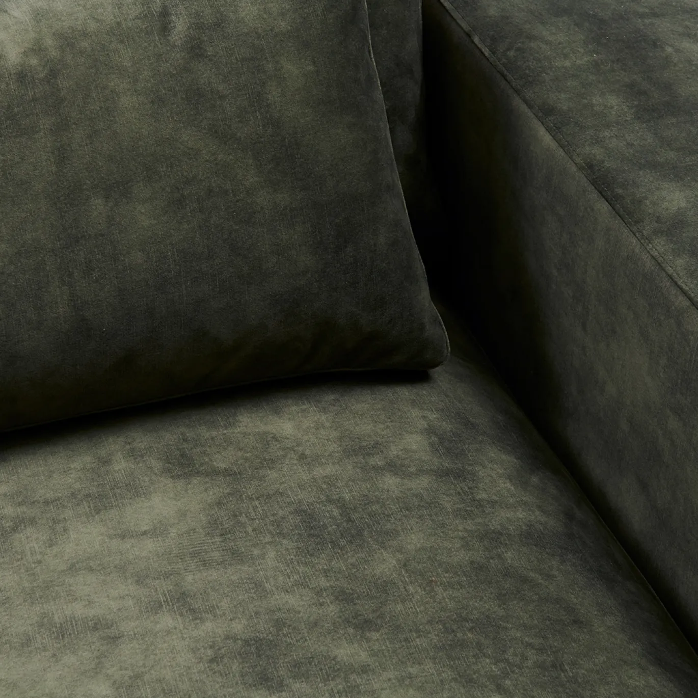 Rivièra Maison Chaise Longue Element Stephen Rechts Fluweel Groenblauw