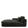 Rivièra Maison Chaise Longue Element Stephen Links Fluweel Groenblauw
