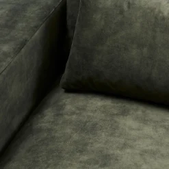 Rivièra Maison Chaise Longue Element Stephen Links Fluweel Groenblauw