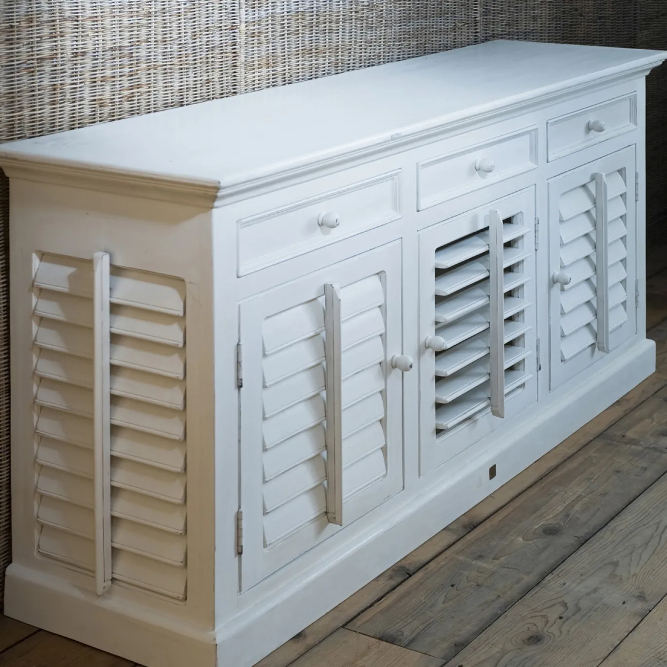 Rivièra Maison Dressoir New Orleans Wit 175cm