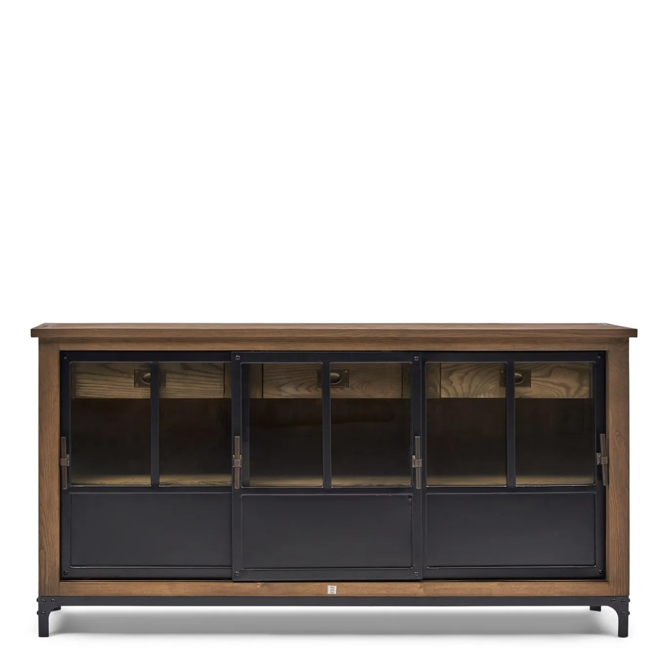 Rivièra Maison Dressoir The Hoxton Bruin/Zwart 175cm