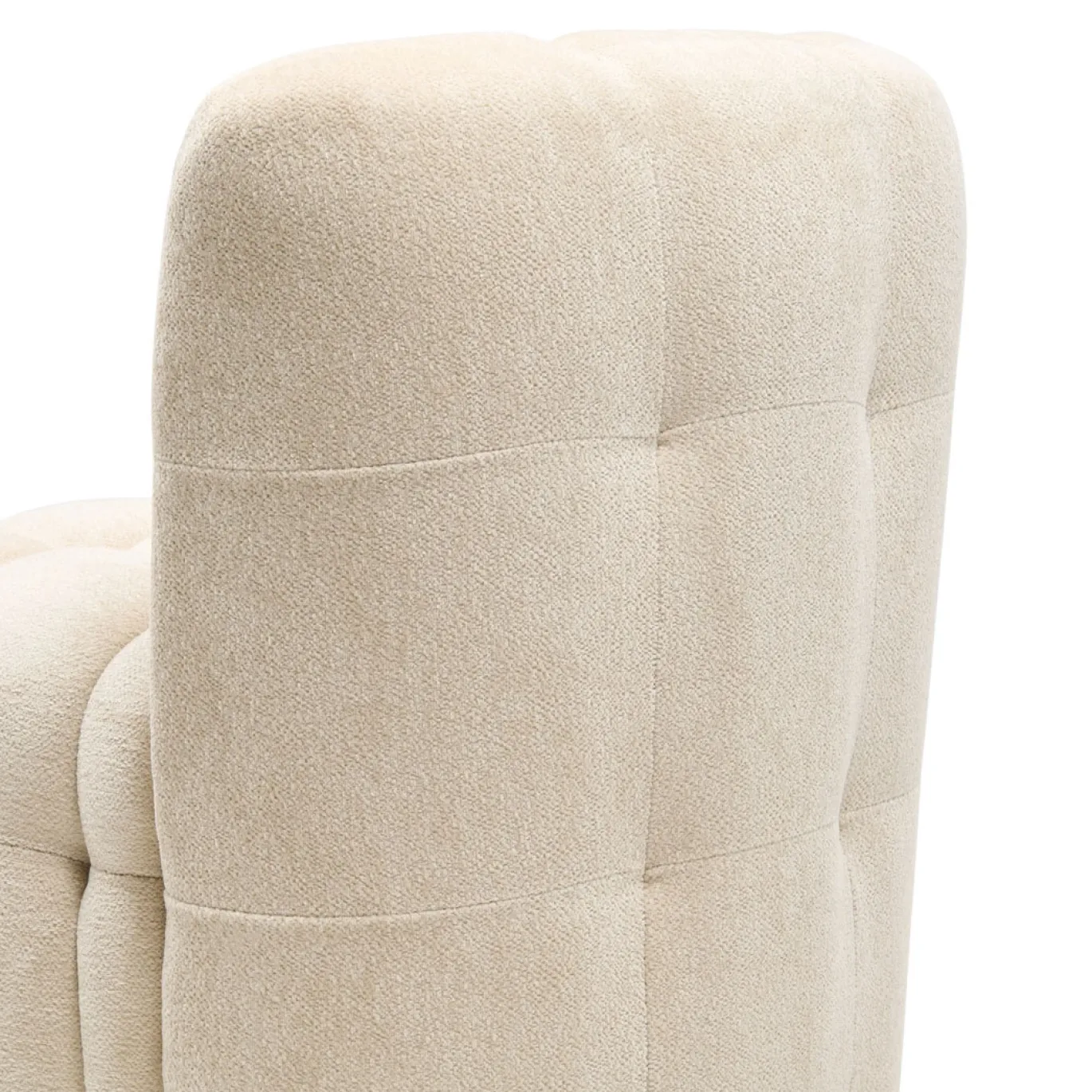 Rivièra Maison Eetkamerstoel Davos Met Wielen Soft Weave Off White