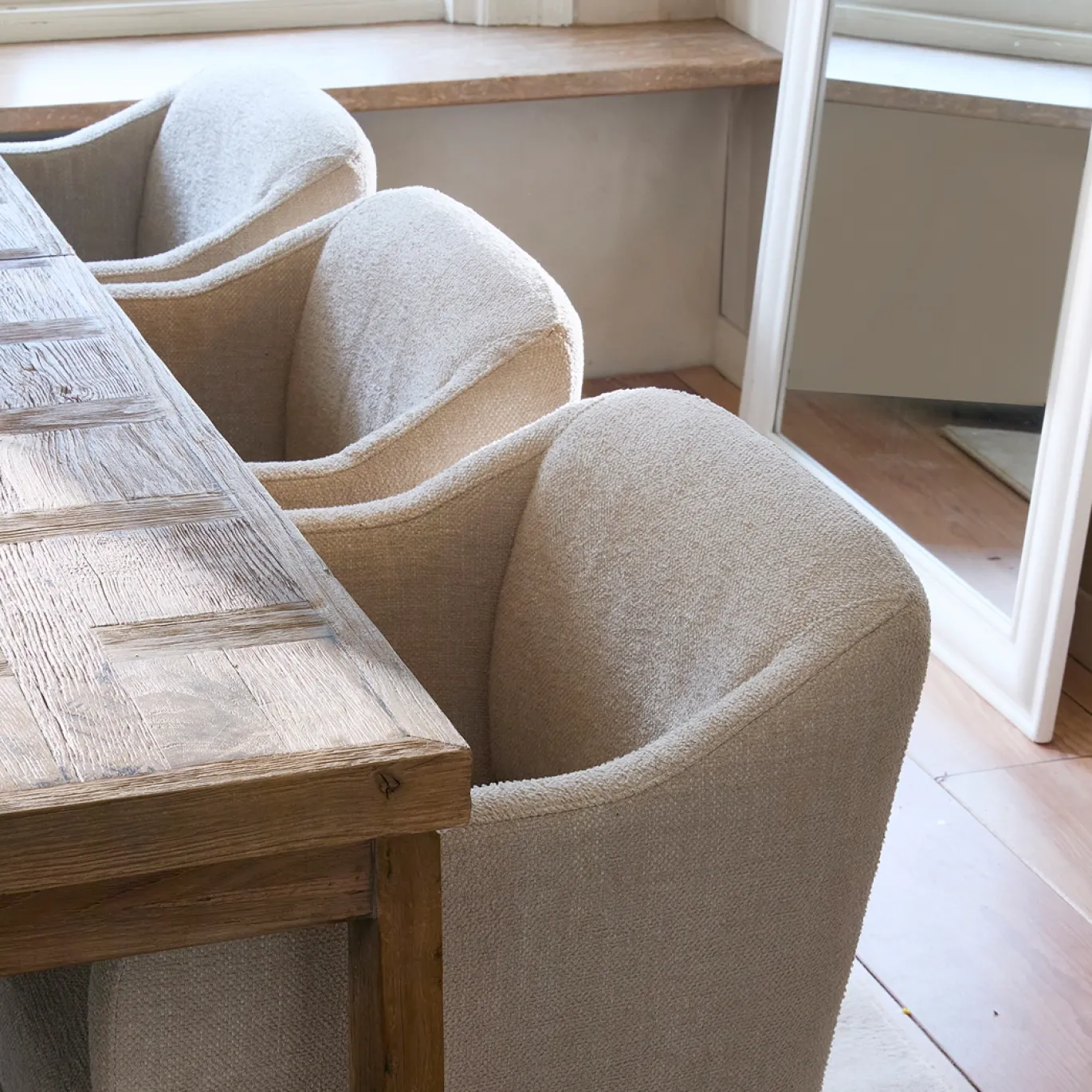 Rivièra Maison Eetkamerstoel Napoli Beige
