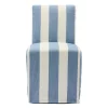 Rivièra Maison Eetkamerstoel Firenze met Wielen Blauw/Wit