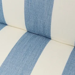 Rivièra Maison Eetkamerstoel Firenze met Wielen Blauw/Wit