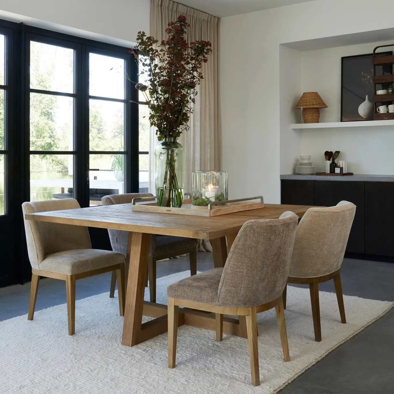 Rivièra Maison Eetkamerstoel Whistler Beige