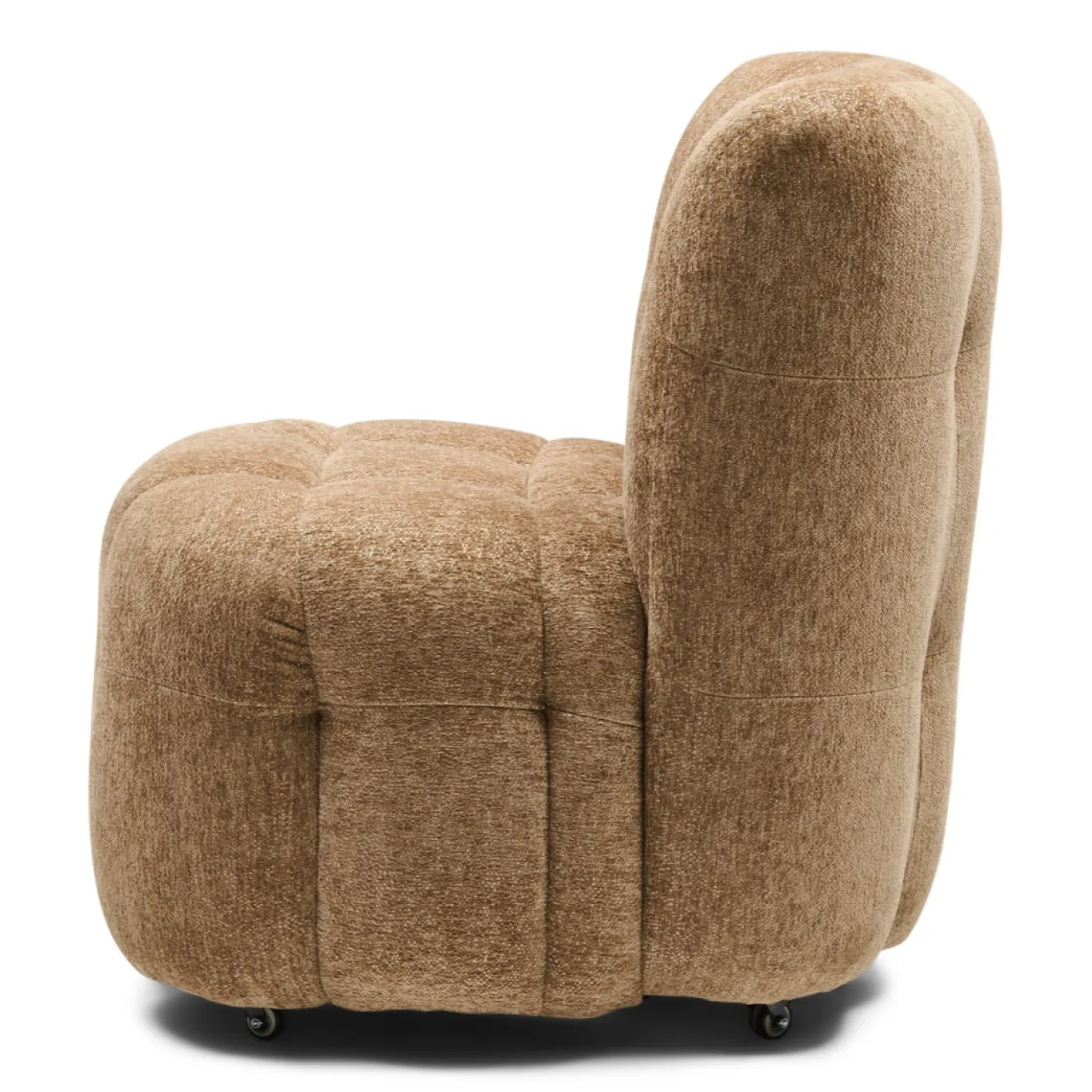 Rivièra Maison Eetkamerstoel Davos Met Wielen Soft Weave Taupe
