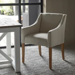 Rivièra Maison Eetkamerstoel Savile Row Naturel