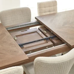 Rivièra Maison Eettafel Bodie Hill Bruin Uitschuifbaar 220-310cm
